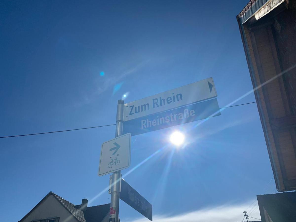 Gaestehaus Zum Rhein رينهاوسن المظهر الخارجي الصورة